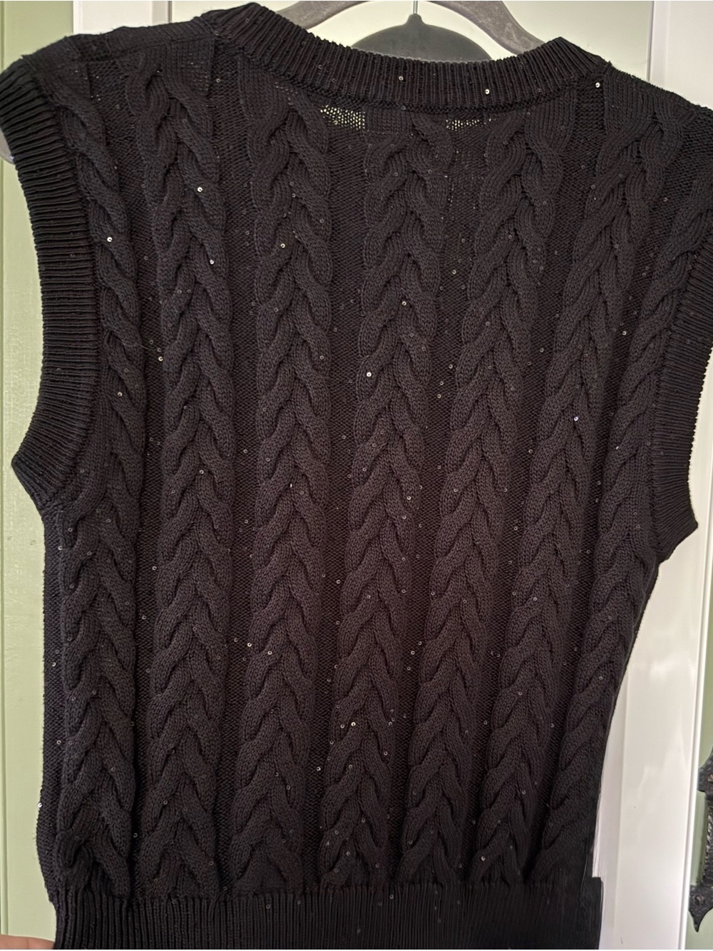 BNWT!!! Brunello Cucinelli Cotton Dazzling Double Cable Sweater Vest - Size M - Picture 9 of 11